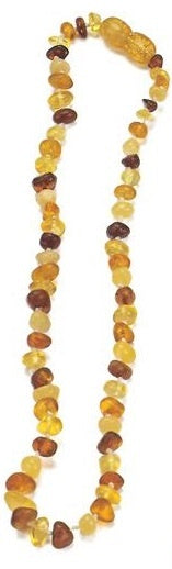 barnsteenketting 31-33 cm multicolor