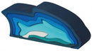 bouwblokken dolfijn 22 cm 9-delig