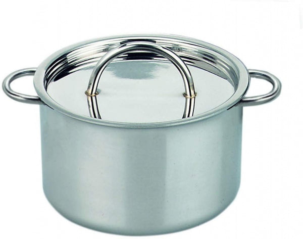 kookpan zilver edelstaal 9 x 11 cm