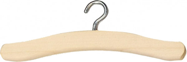poppenkledinghanger 16 cm blank/zilver