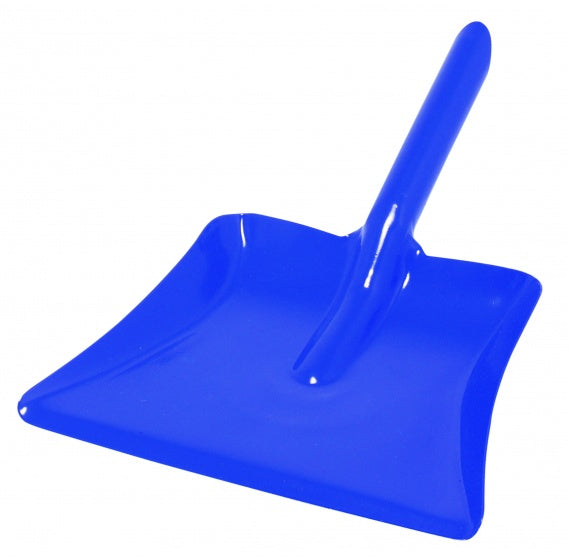 veegblik 20 cm blauw staal