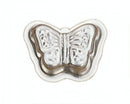 vlinder bakvorm 10 x 4 cm blank staal