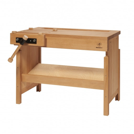 werkbank bruin hout junior 79 x 46 x 60 cm