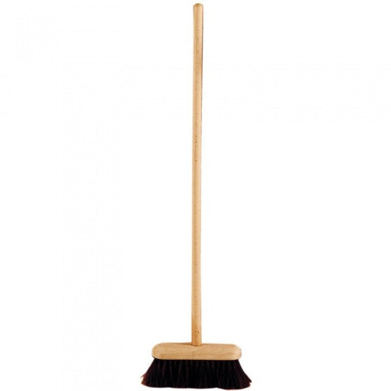 zachte bezem 80 cm blank hout