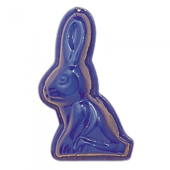 zandvormpje konijntje 14 cm blauw