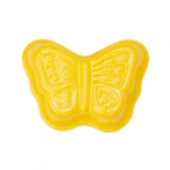 zandvormpje vlinder 11 cm geel