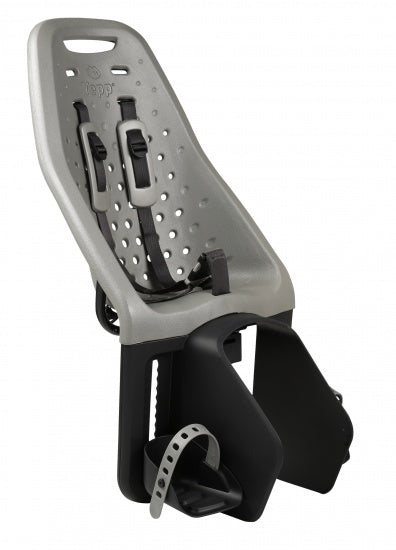 Kinderzitje achter Yepp Maxi voor bagagedrager - zilver