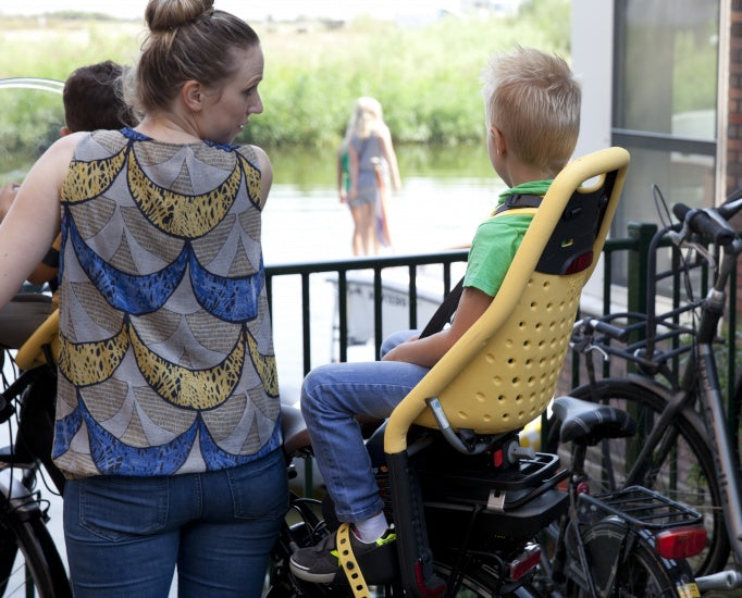 Kinderzitje achter Yepp Maxi voor bagagedrager - zwart