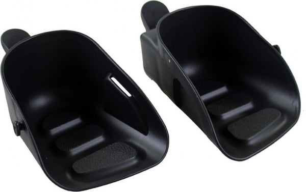 voetenbakjes Maxi links + rechts zwart