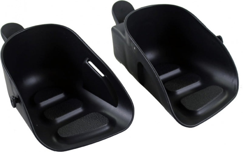 voetenbakjes Maxi links + rechts zwart