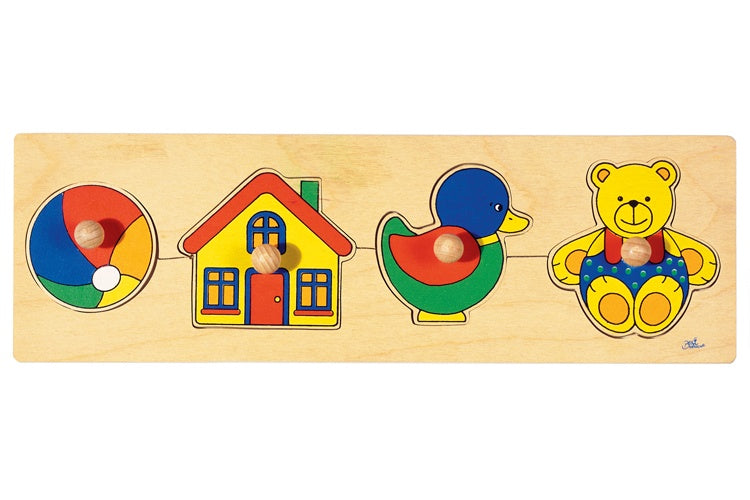 4-Delige Knopjespuzzel