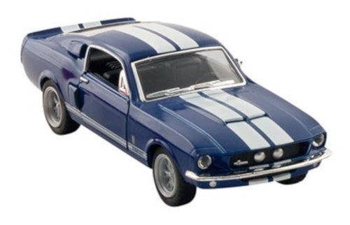 auto Shelby GT-500 (1967) 12,5 cm blauw