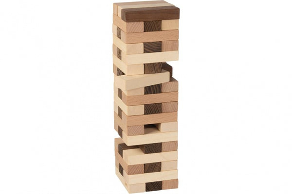 behendigheidsspel stapeltoren Jenga hout 48-delig