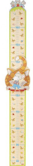 groeimeter Kat en Muis junior 100 cm hout