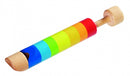 Houten Fluit Met Zuiger: Regenboog 16,5 cm