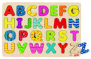 Inlegpuzzel: ABC Hoofdletters Carnaval