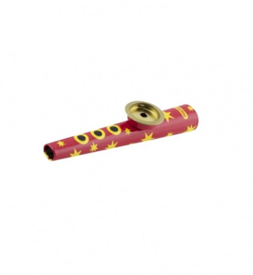kazoo fluit rood13 cm
