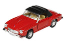 schaalmodel Mercedes-Benz 190 SL 1955 metaal 1:36 rood