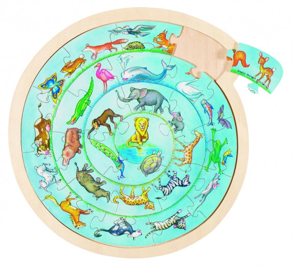 Puzzel: Dierencirkel 27-Delig