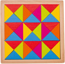 legpuzzel Rainbow 15,5 cm junior hout 37-delig