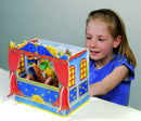 Vingerpoppen Theater Met 5 Decors 28 X 20 X 25 cm