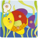 vormenpuzzel Vis junior hout 5 stukjes