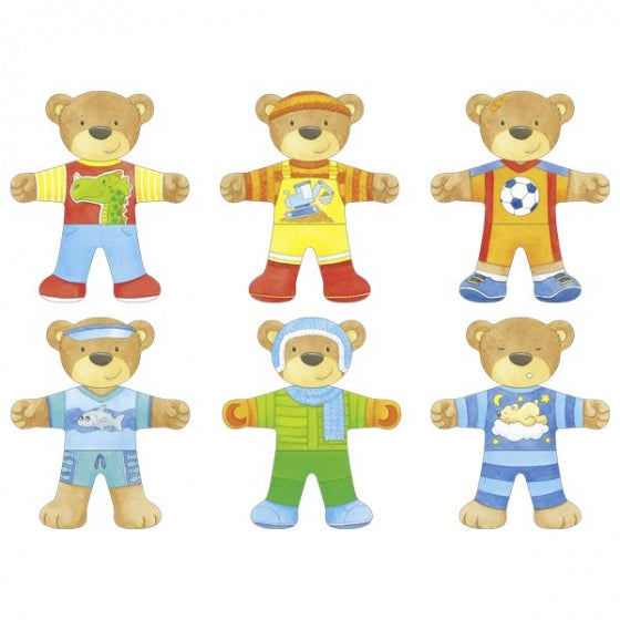 vormpuzzel Kleine Beer junior hout 18 stukjes