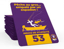gezelschapsspel Shit Happens (FR) 15 cm karton paars