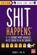 gezelschapsspel Shit Happens (FR) 15 cm karton paars