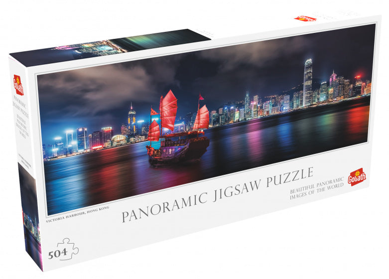 legpuzzel Victoria Harbour Hong Kong karton 504 stukjes