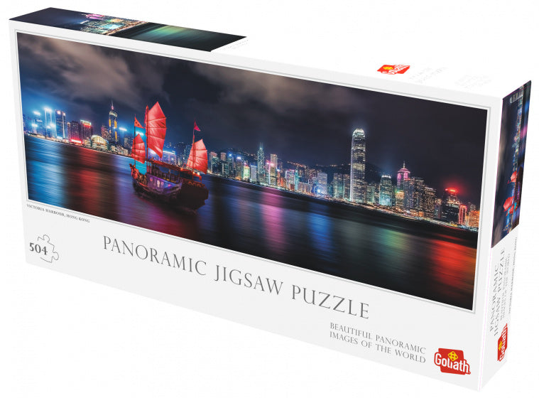 legpuzzel Victoria Harbour Hong Kong karton 504 stukjes