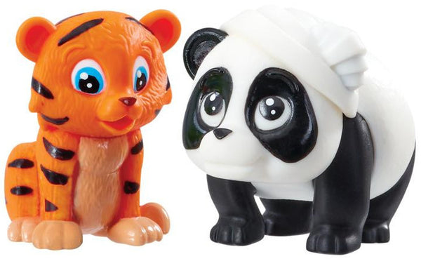 speelset Vet Squad panda junior wit/zwart 2-delig