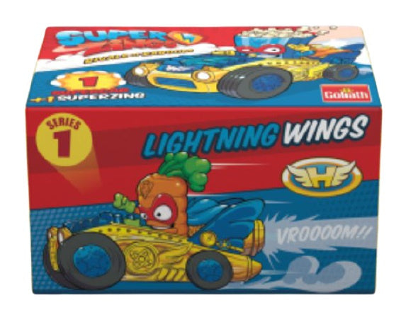 superzings Supercar Wings jongens geel 2-delig