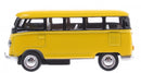 Volkswagen Classical bus (1962) geel 6,5 cm