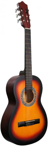 klassieke gitaar 036 3/4-model Sunburst hout bruin