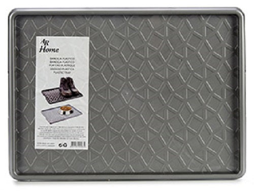 schoenenlade multifunctioneel 49 x 35 x 1,8 cm grijs