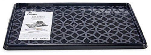schoenenlade multifunctioneel 49 x 35 x 1,8 cm zwart