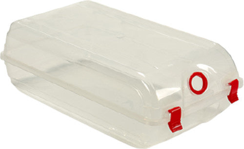 schoenopberger 2,3 liter 13,3 x 13,3 cm transparant