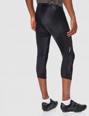 3/4 fietsbroek Sienna heren polyamide zwart maat XL