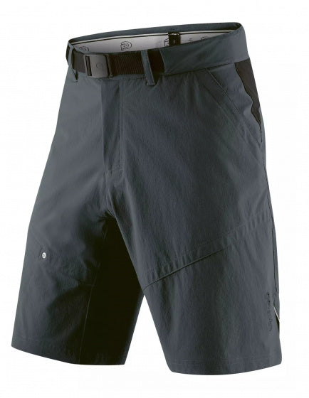 fietsbroek Arico heren polyester donkergrijs maat M