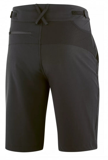 fietsbroek Fumero heren polyester/elastaan zwart maat M