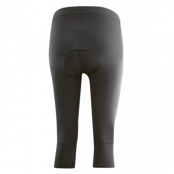 3/4 fietsbroek Lecce dames polyester zwart maat 46