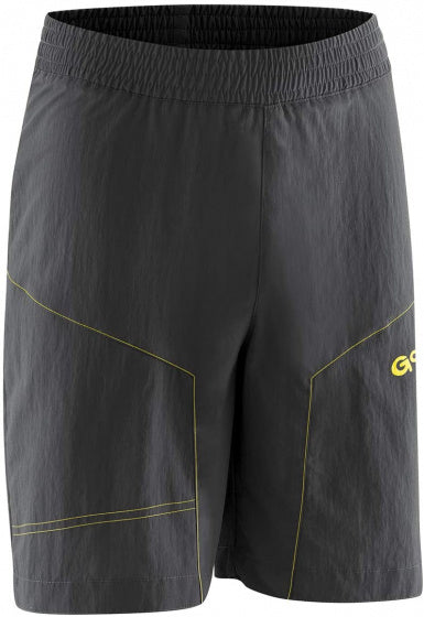 fietsbroek Matti junior polyester zwart maat 176