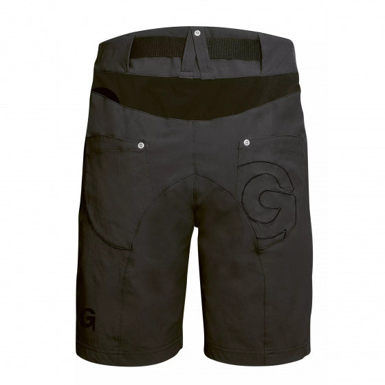 fietsbroek Mira dames polyamide zwart maat 38