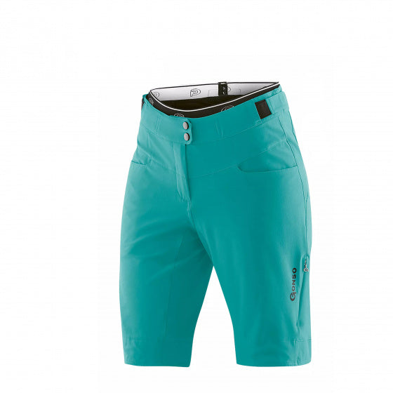 fietsbroek Molini dames polyester lichtblauw maat 44