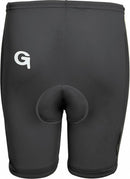 fietsbroek Napoli junior polyamide zwart maat 128