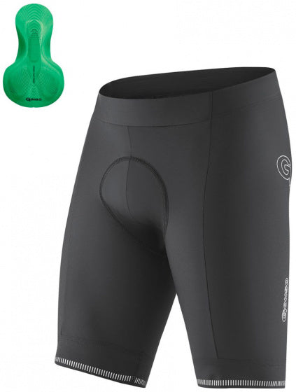 fietsbroek Sitivo-M heren polyamide zwart/groen maat L