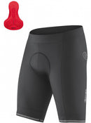 fietsbroek Sitivo-M heren polyamide zwart/rood maat L