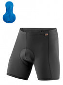 fietsbroek Sitivo-U heren polyamide zwart/blauw maat XXL