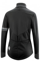 fietsjack Draina dames polyester zwart maat 40